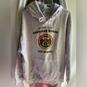 🆕 BCS Univ of American Samoa Law School Hoodie size XL